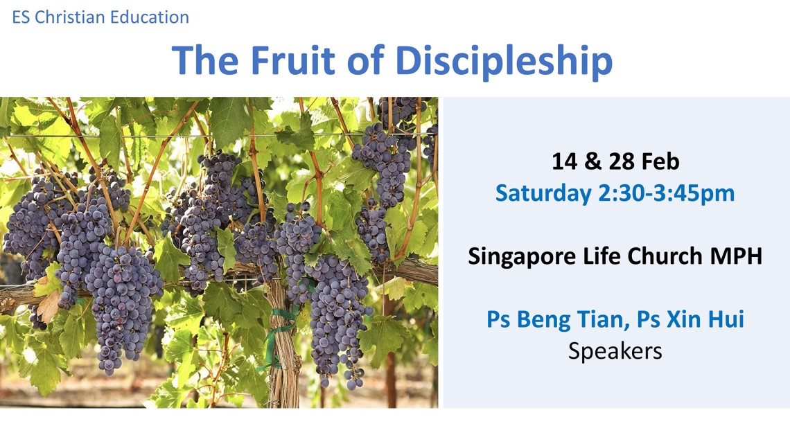 The Fruit of Discipleship